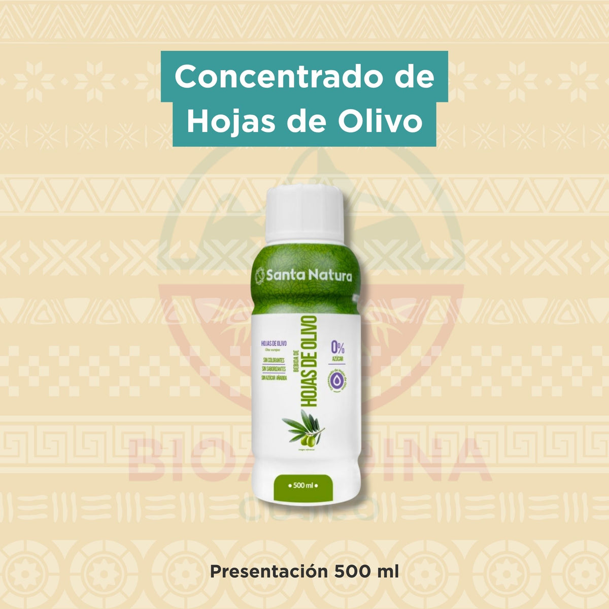 Concentrado de Hojas de Olivo | Santa Natura