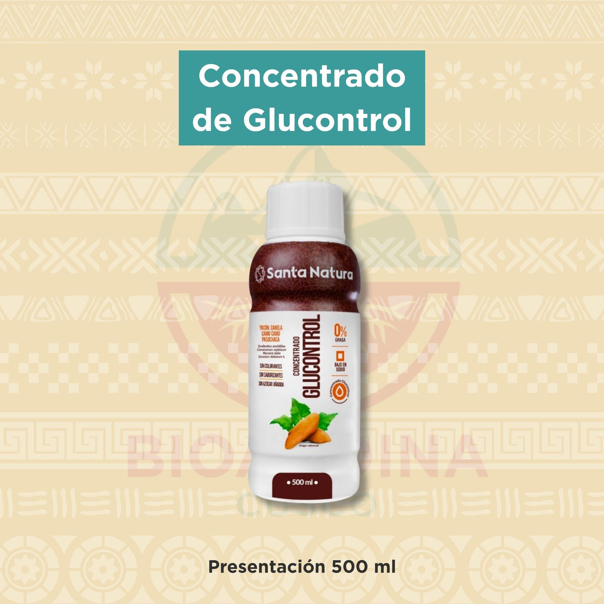 Concentrado de Glucontrol | Santa Natura