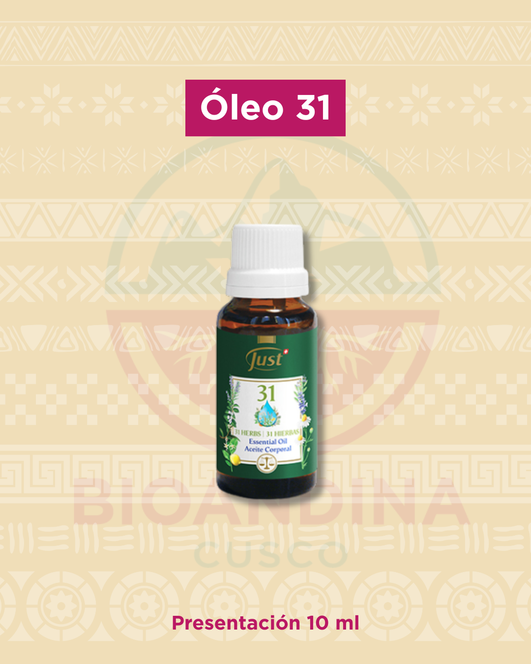 Óleo 31 10 ml | Just