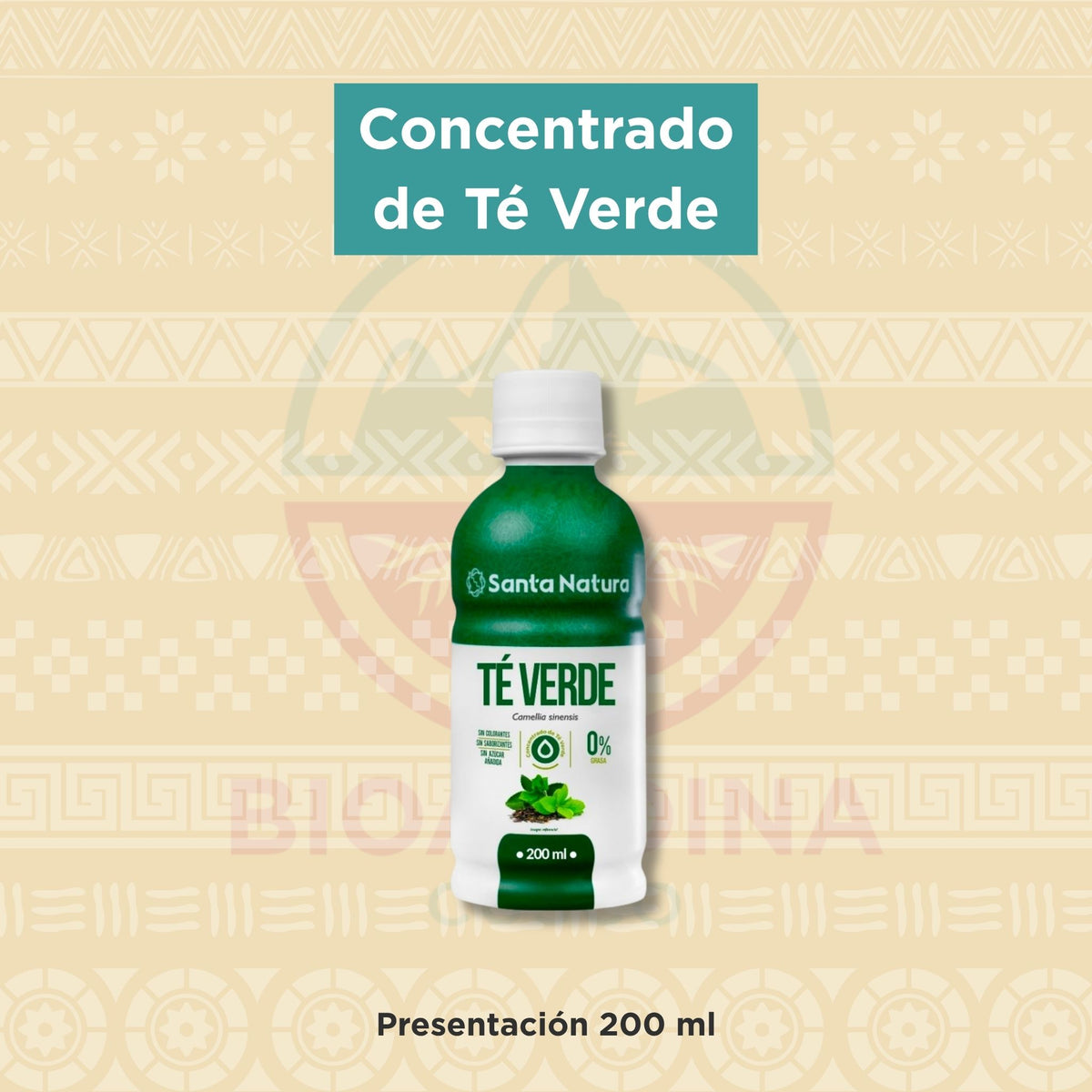 Concentrado de Té Verde | Santa Natura