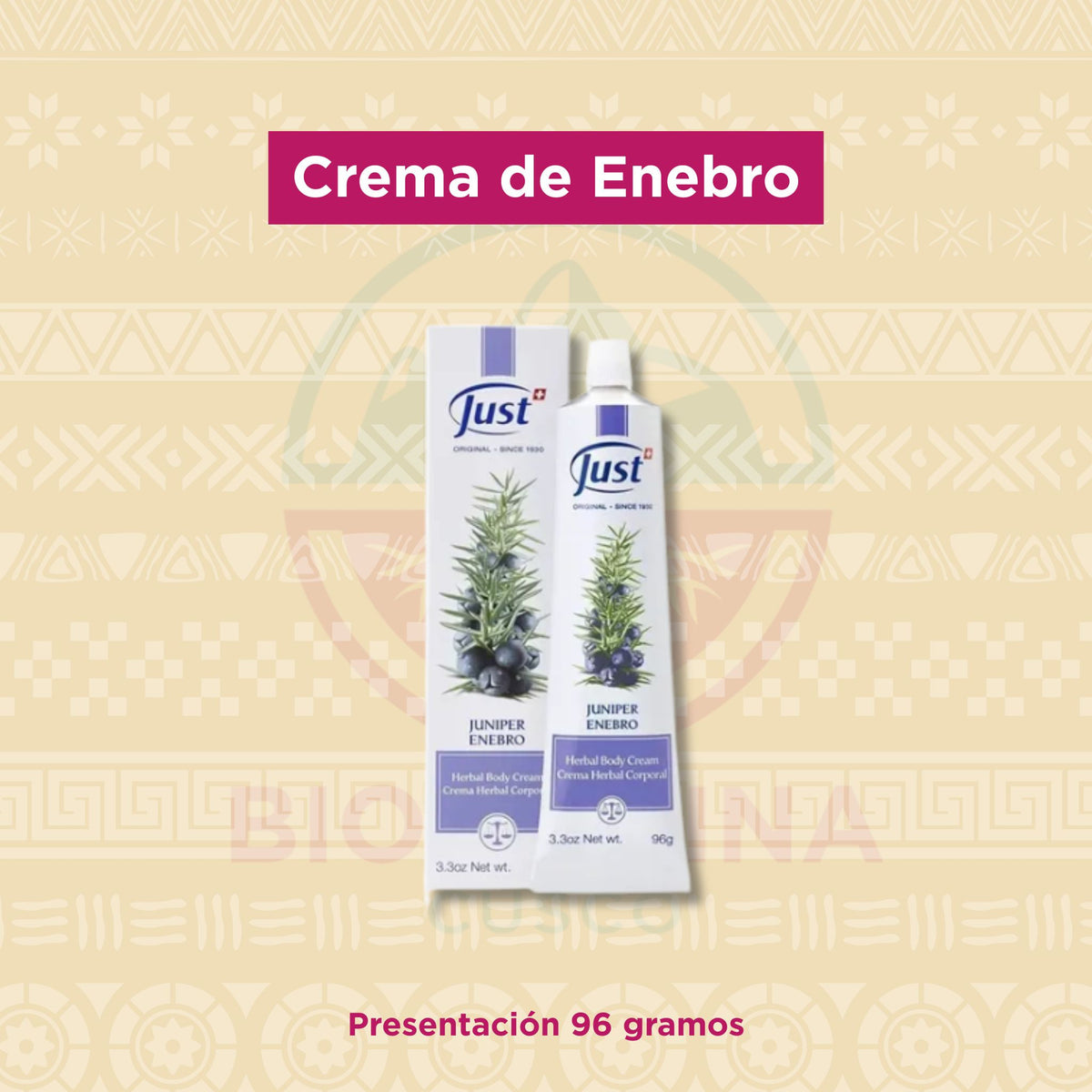 Crema de Enebro 96 gr | Just