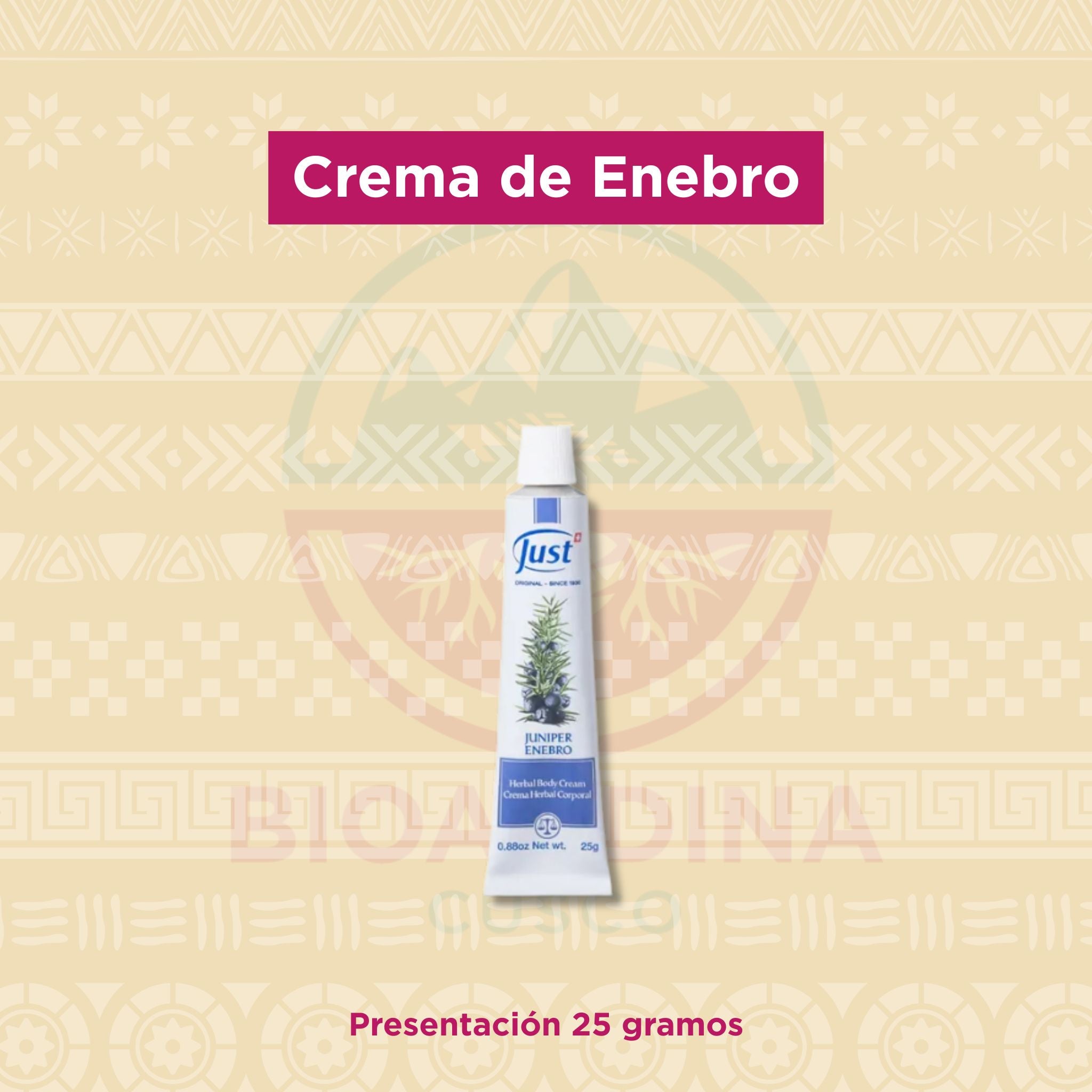 Crema de Enebro 25 gr | Just