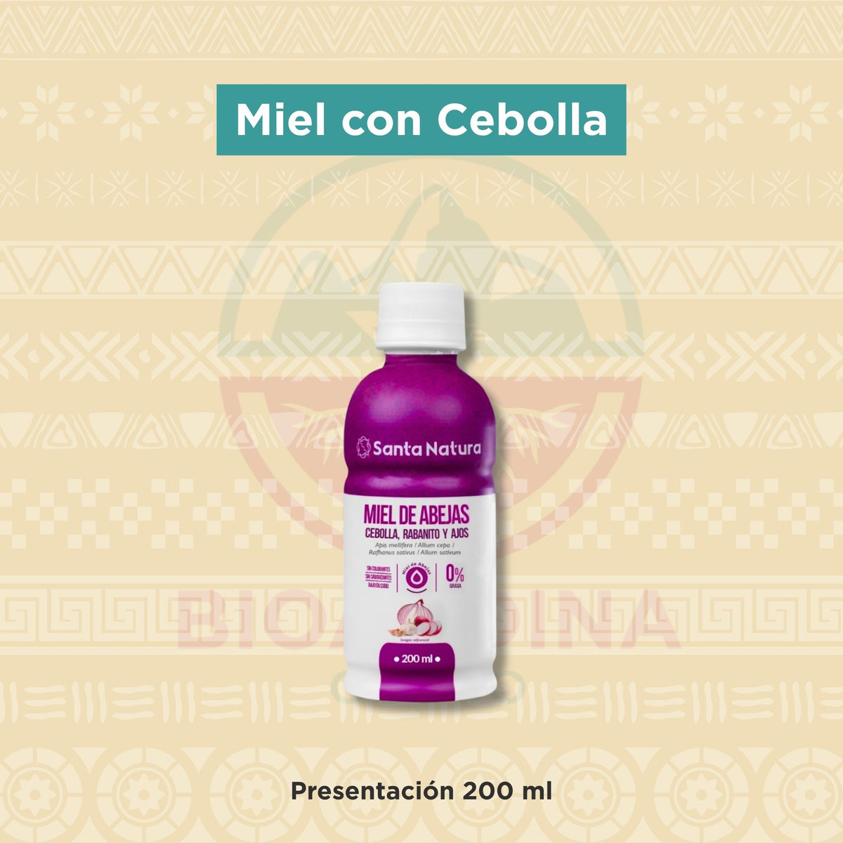 Miel con Cebolla | Santa Natura