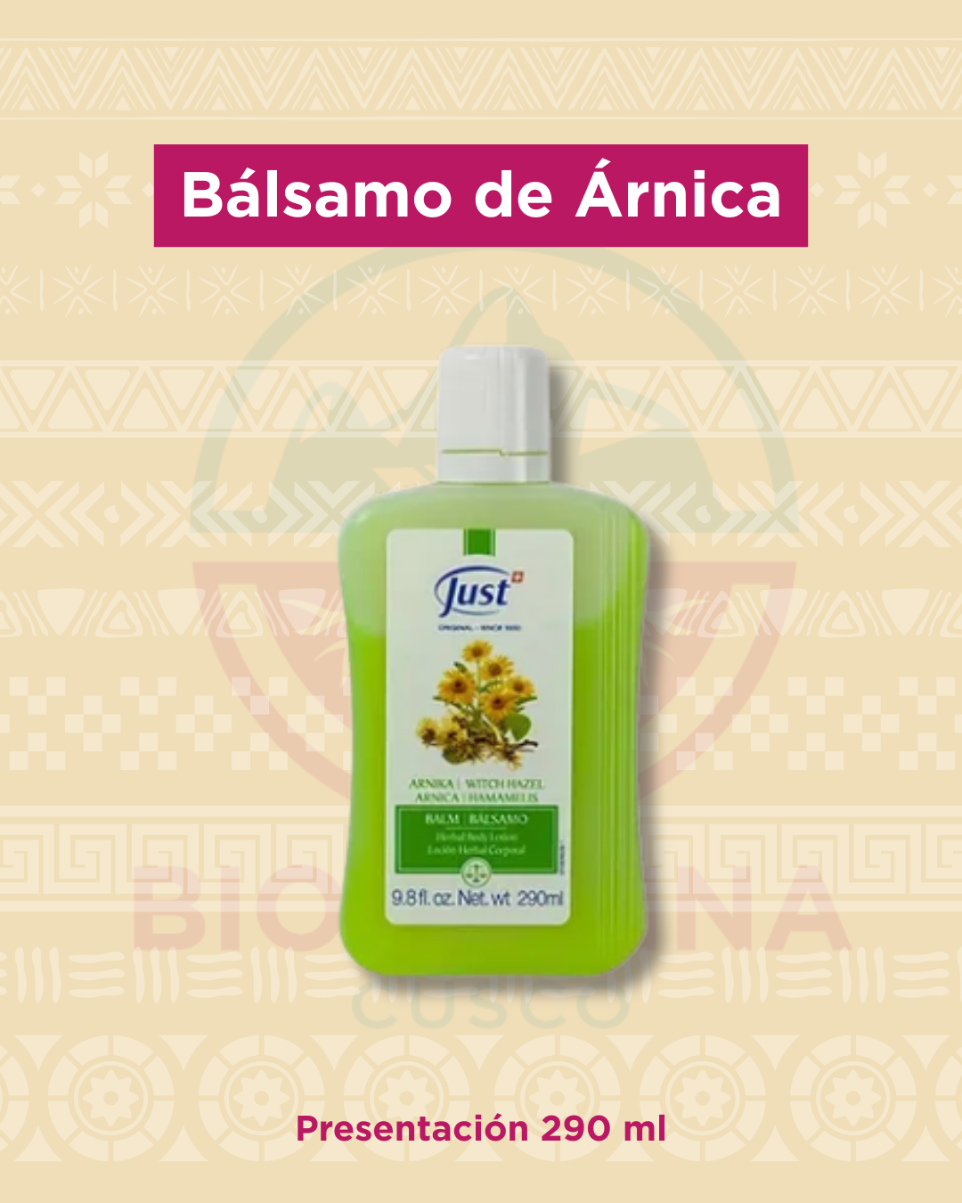 Bálsamo de Árnica | Just