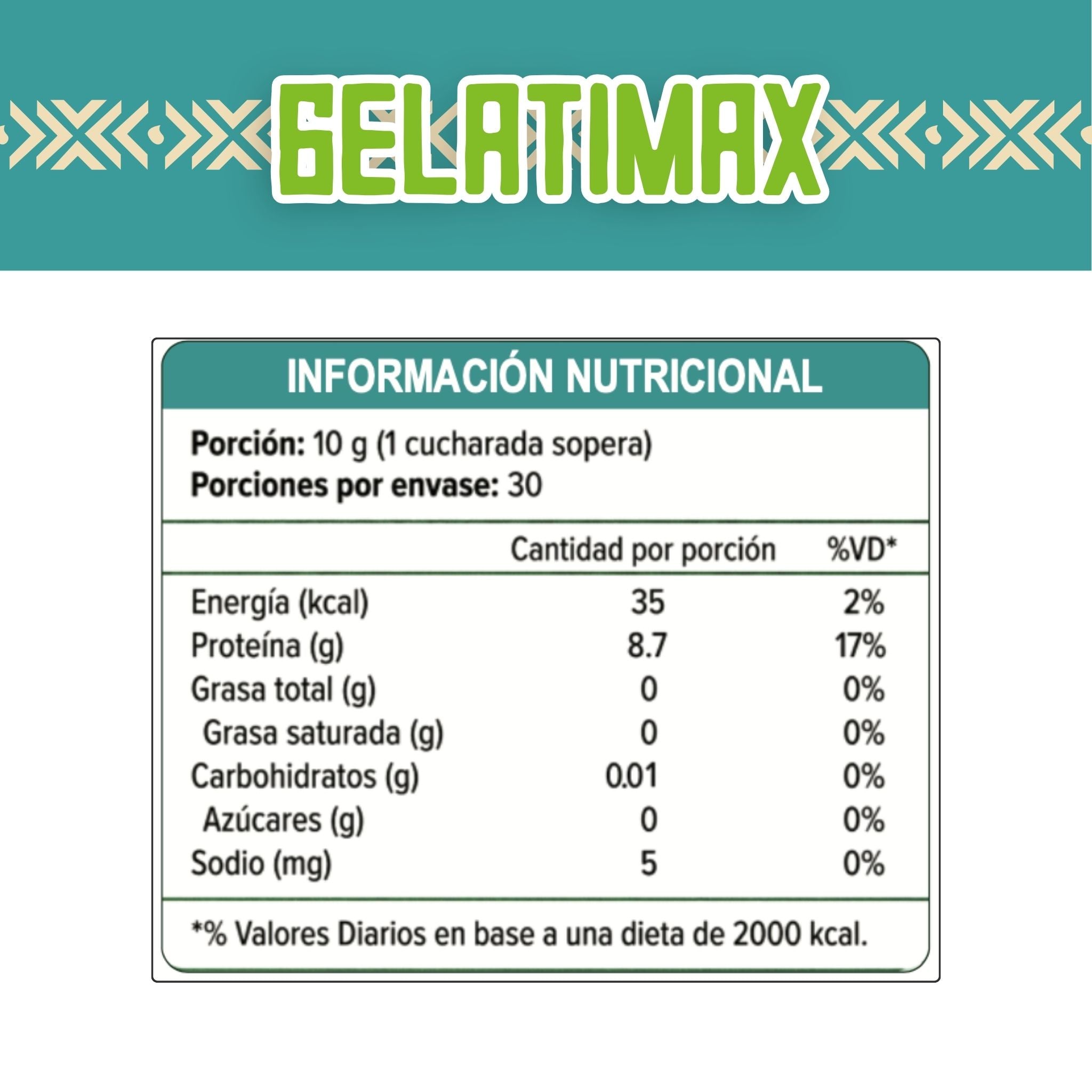 Gelatimax | Gelatina sin Sabor
