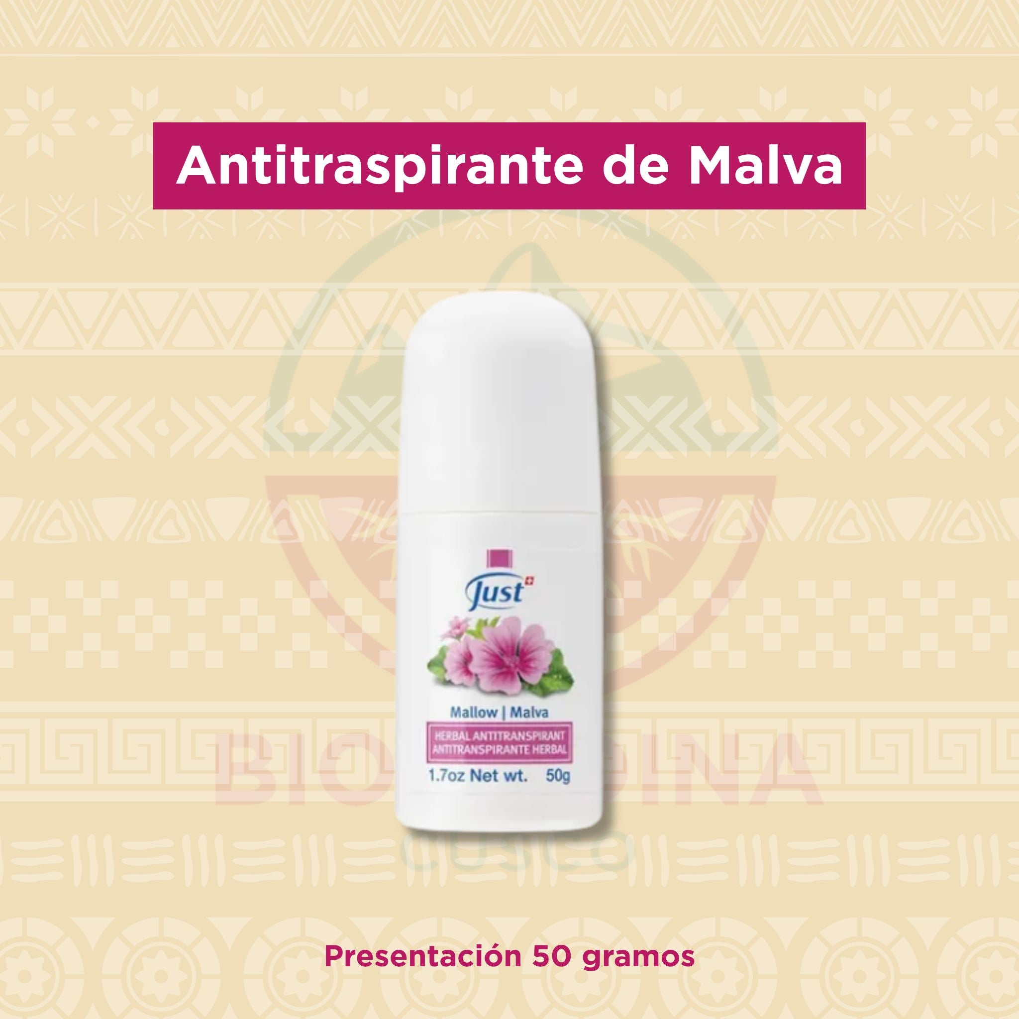 Antitranspirante de Malva | Just
