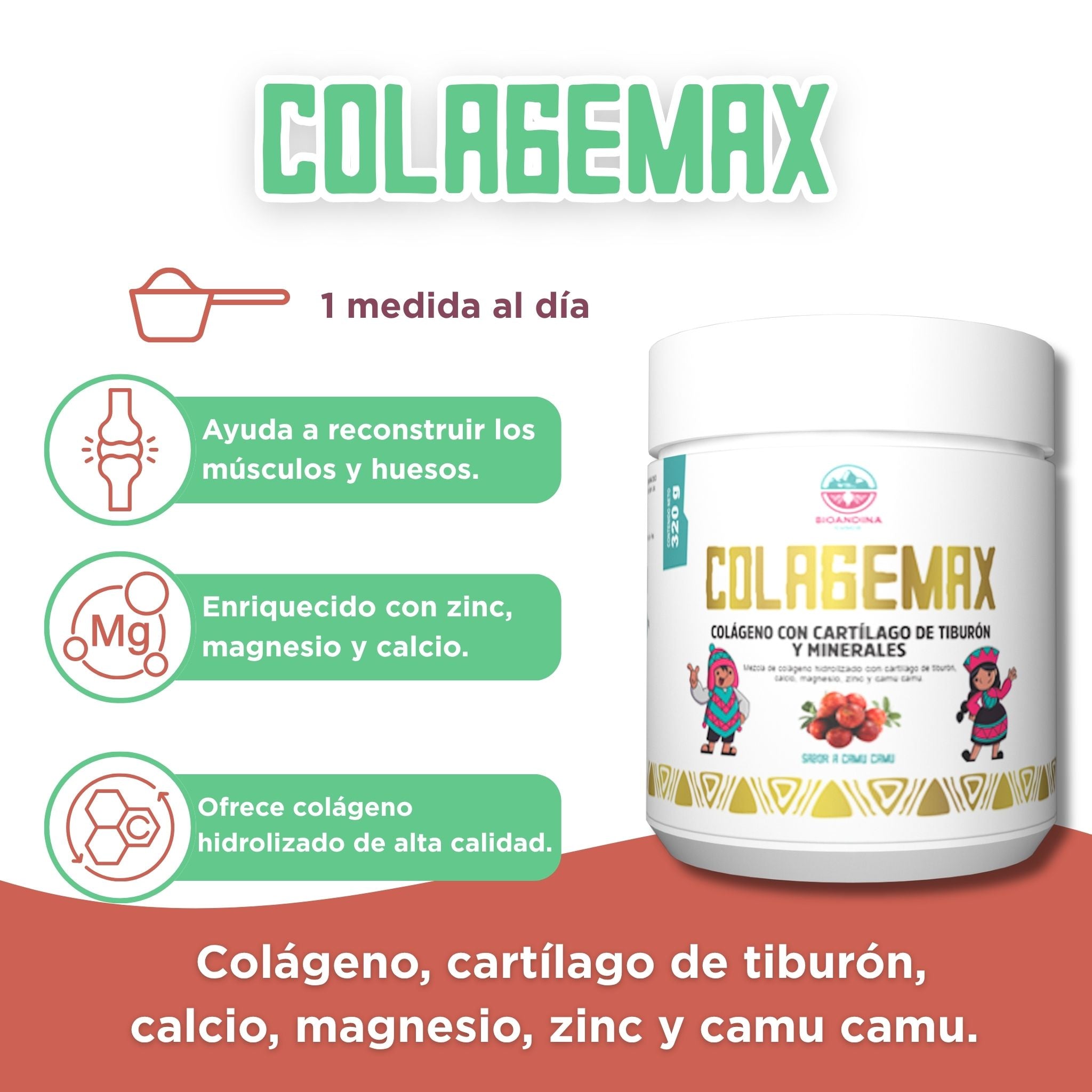 Colagemax | Colágeno con Cartílago de Tiburón