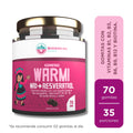 Warmi NAD+ Resveratrol | Gomitas con Vitaminas para Mujeres