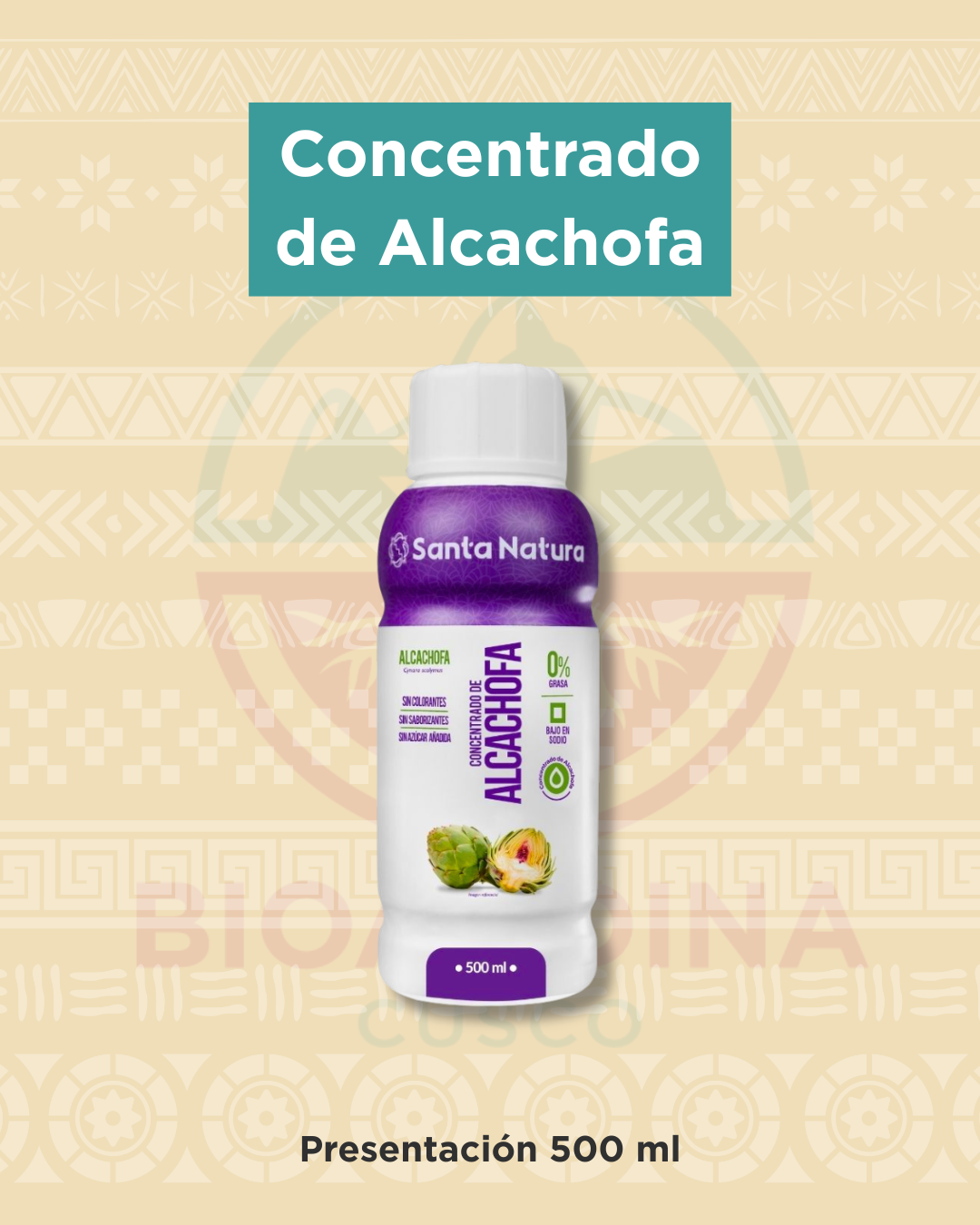 Concentrado de Alcachofa | Santa Natura