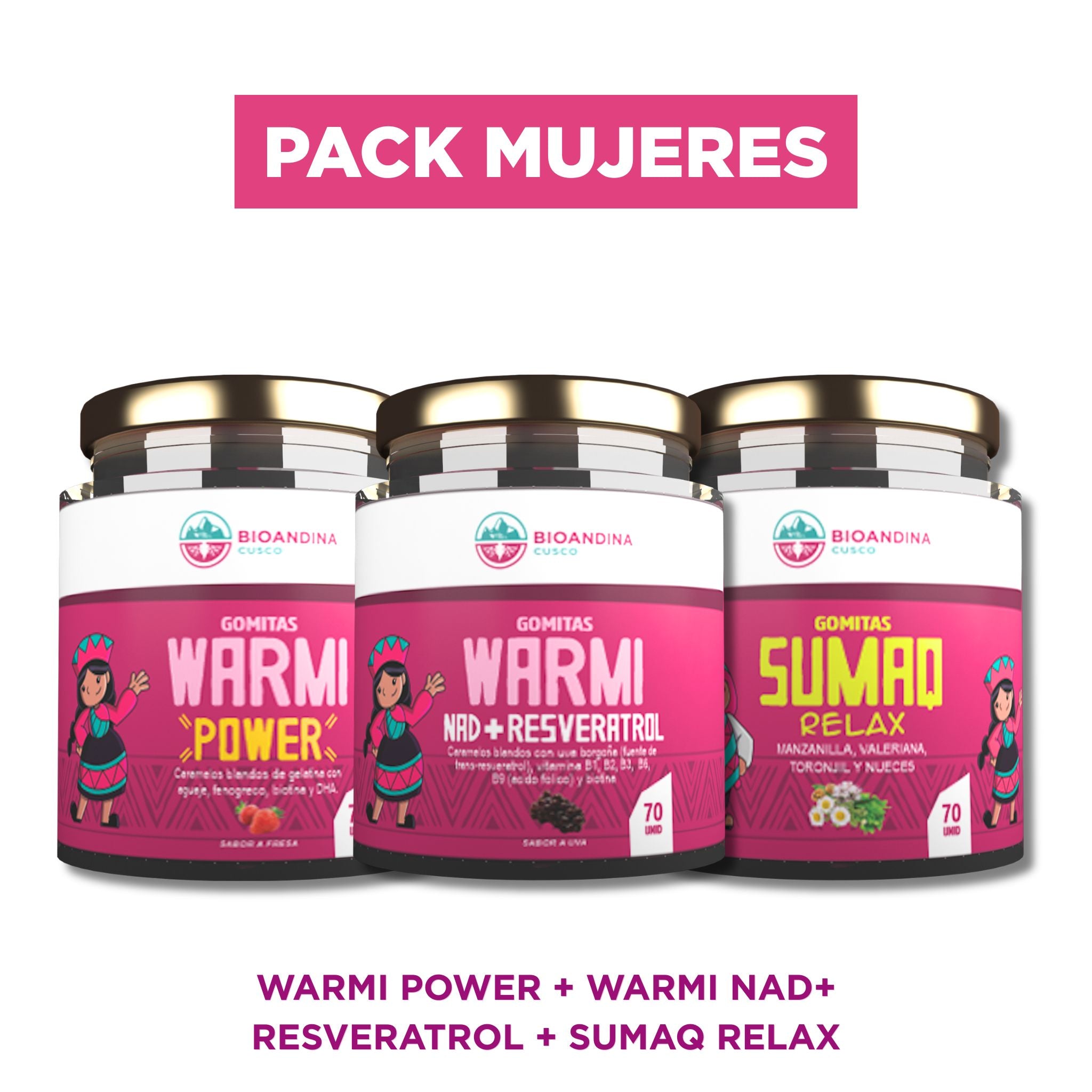 Pack Mujeres | Bioandina