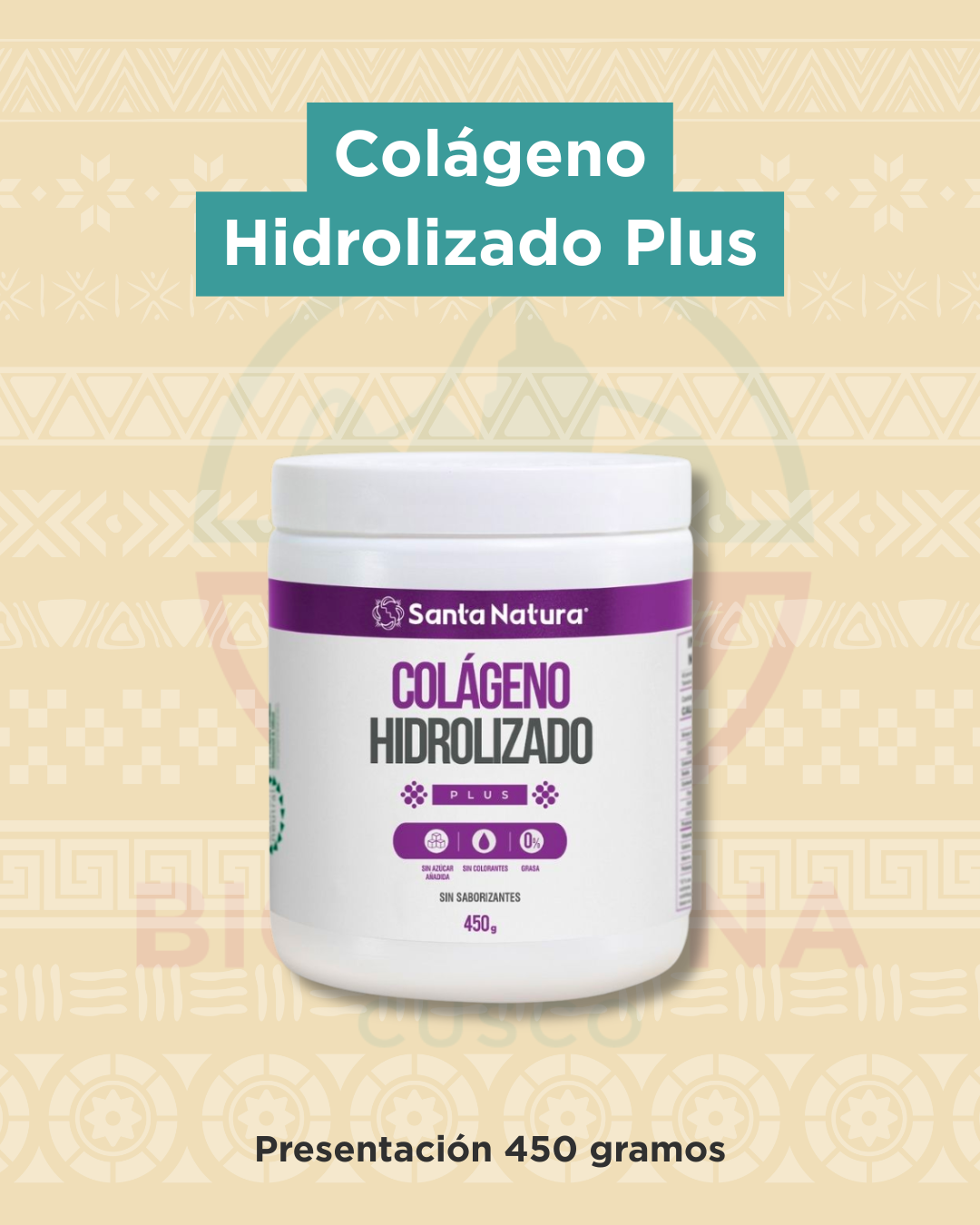 Colágeno Hidrolizado Plus | Santa Natura