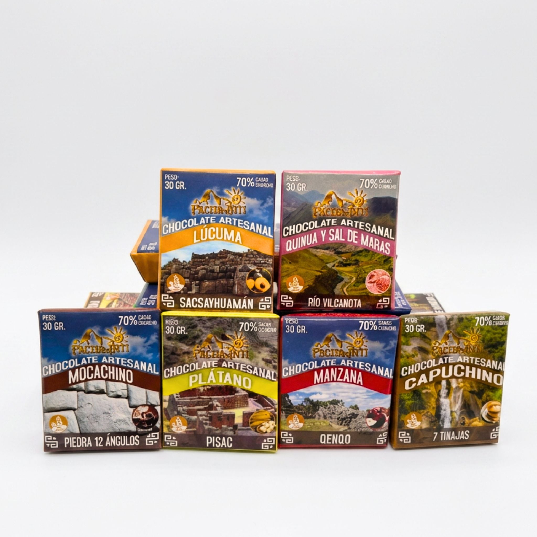 Chocolate de Sabores 30 gr | 100% orgánico