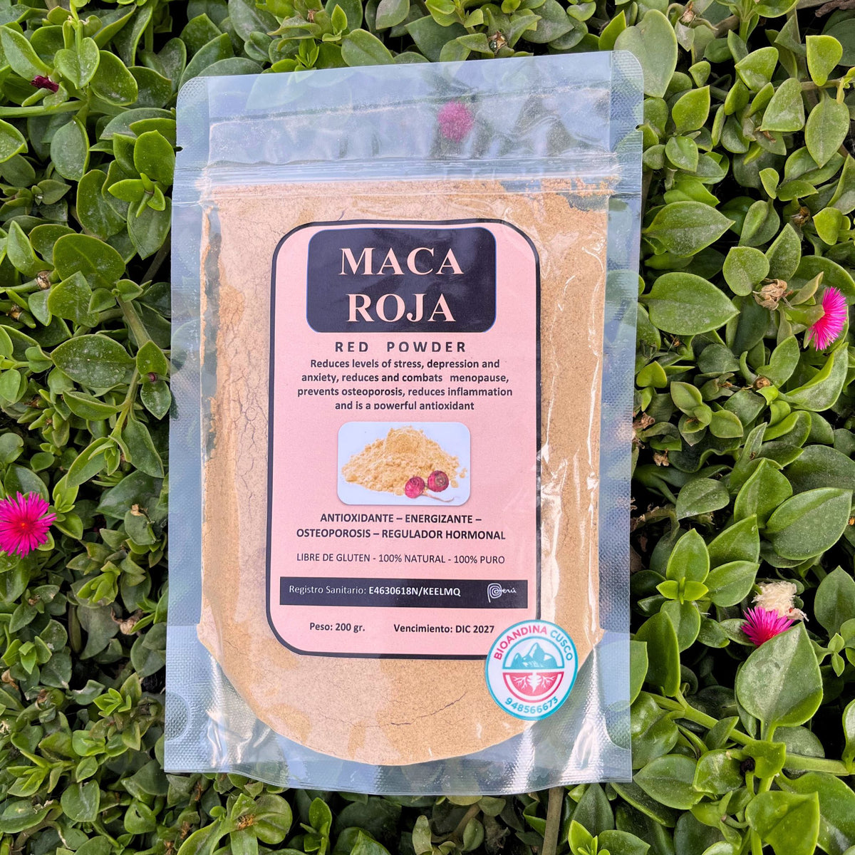 Maca Roja | 100% orgánica